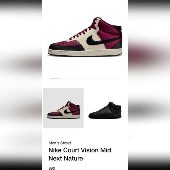 Nike Other - Nike Court Vision Mid Next Nature